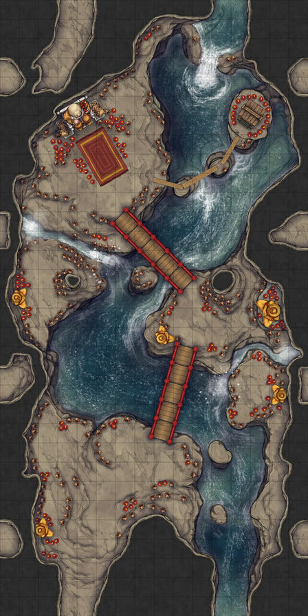 Modular Thousand-Statue Caves Tileset