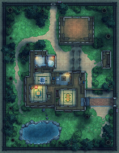 Japanese Manor - Tendo Dojo