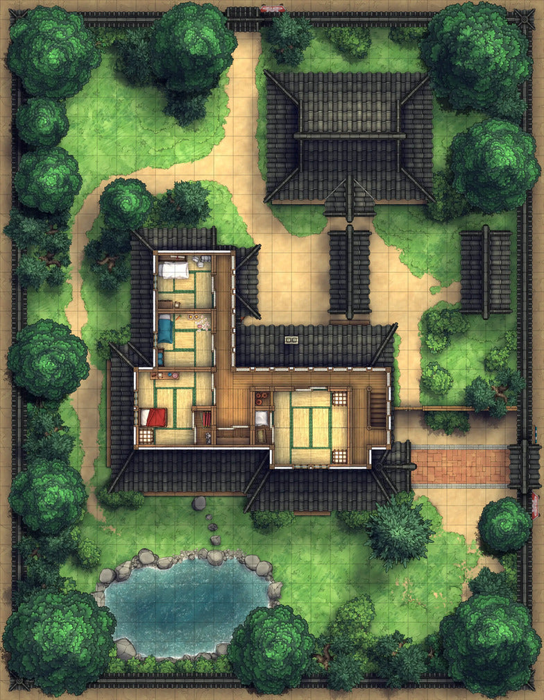 Japanese Manor - Tendo Dojo